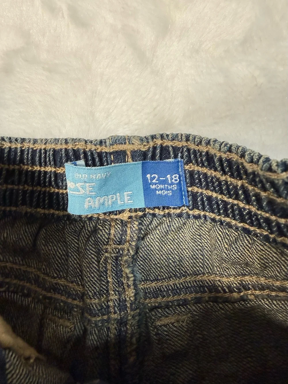 Old Navy Kids Dark Blue Denim Jeans - Straight Leg
